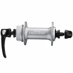 Vorderradnabe Shimano Deore HB-M6000 Silbern Disc Centerlock Hohlachse