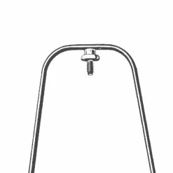 BIKE PARTS Bike-Parts Nockenstrebe 26 Zoll Zink Kleines Auge Für Rahmenbefestigung