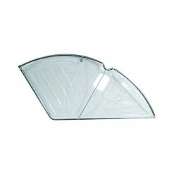 Hesling Mantelschoner Mit Verstärkung, Hell Transparent