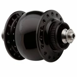 Son Delux Nabendynamo Disc Centerlock Hohlachse Schwarz Eloxiert