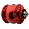 Son 28 Nabendynamo Disc Centerlock Hohlachse Rot Eloxiert