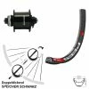 Dt-swiss Vorderes Rad Mit Nabendynamo Shimano DH-UR700 DT Swiss 533 D 27,5 Zoll Für Scheibenbremse