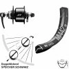 Dt-swiss 27,5 Zoll Vorderes Rad Mit Nabendynamo DT Swiss M 442 Shimano XT DH-T8000