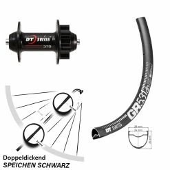 Dt-swiss DT Swiss Gravel GR 531 Vorderrad 29 Zoll Mit 370 Nabe 6-Loch