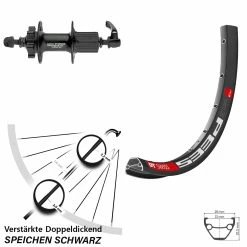 Dt-swiss 28-29 Zoll Hinterrad Shimano XT DT Swiss 533 D Für 6-Loch
