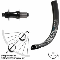 Dt-swiss 27,5 Zoll Hinterrad Formula CL-142S DT Swiss HX 581 Für Scheibenbremse