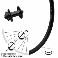 26 Zoll Vorderrad Ryde Andra 40 Disc Mit Formula DC91-V2
