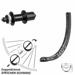 Dt-swiss DT Swiss X 432 Scheibenbrems-Hinterrad 29 Zoll Mit Shimano FH-M4050