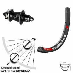 Dt-swiss 26 Zoll MTB Hinterrad DT Swiss 533 Disc Mit Sram X0 135/142 XD Nabe