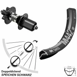 Dt-swiss 27,5 Zoll Laufrad DT Swiss 350 M 442 6-Loch