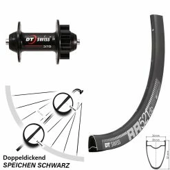 Dt-swiss 28 Zoll DT Swiss 370 RR 521 Disc Vorderrad 6-Loch