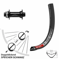 Dt-swiss DT Swiss XM 481 Vorderrad 29 Zoll Shimano Deore HB-M6010