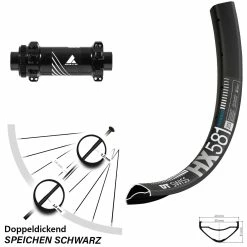 Dt-swiss 27,5+ Vorderrad DT Swiss HX 581 Boost Formula Straightpull