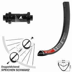 Dt-swiss Vorderrad DT Swiss EX 511 Disc 29 Zoll Boost Formula TC-711