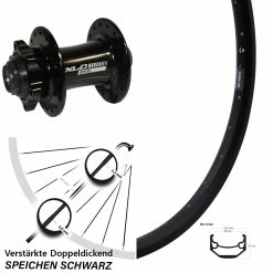 27,5 Zoll Vorderrad Ryde Andra 40 XLC Evo 15x100 Mm