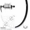 Vorderrad 20 Zoll Ryde Andra 40 Shimano DH-T4000 Nabendynamo