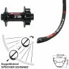 Dt-swiss 27,5 Zoll Vorderrad DT Swiss 370 6-Loch Und 466 Felge