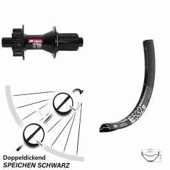 Dt-swiss 27,5 Zoll DT Swiss E 532 Hinterrad Und 370 6-Loch Nabe