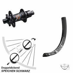Dt-swiss 27,5 Zoll Hinterrad DT Swiss 350 Sram XD Und E 532