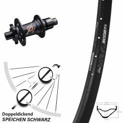 Ryde Edge M30 Hinterrad 29 Zoll Mit DT Swiss 350 Sram XD