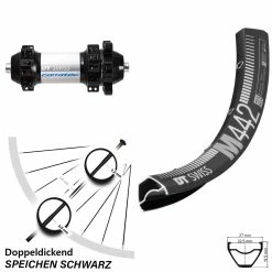 Dt-swiss Vorderrad 27,5 Zoll DT Swiss M 442 Und X-1900