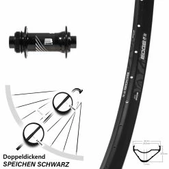 Ryde Edge M30 OS Boost Vorderrad 29 Zoll Formula CL-811 Bulls