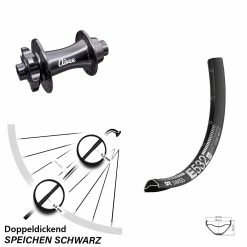 Dt-swiss 27,5 Zoll Vorderrad DT Swiss E 532 Mit Aivee Classic 6-Loch Boost Nabe