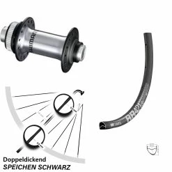 Dt-swiss 28 Zoll Vorderrad DT Swiss RR 421 DB Mit Shimano HB-RS770 Nabe