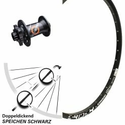 Mach1 DT Swiss 350 Mach 1 Magma Vorderrad 26 Zoll 15x100 Mm