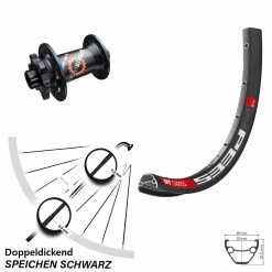 Dt-swiss 26 Zoll Vorderrad DT Swiss 350 Nabe 15 X 100 Mm Mit Felge 533 D