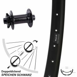 27,5+ Zoll Vorderrad Formula Boost Ryde Rival 35