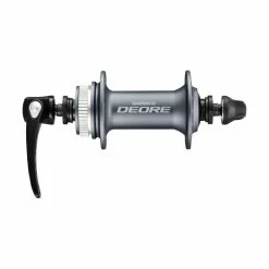 Shimano Vorderradnabe Deore HB-M615 Center-Lock Silbern
