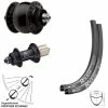 Dt-swiss Laufradsatz Road Disc DT Swiss R 500 Mit Nabe KX-G Shimano Dynamo Son Delux