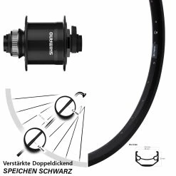Dynamo Vorderrad Shimano DH-UR708-3D Ryde Andra 40 Disc 28/29 Zoll