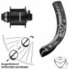 Dt-swiss Nabendynamo Vorderrad Shimano DH-UR708-3D DT Swiss E 512 27,5 Zoll Centerlock