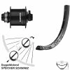 Dt-swiss Shimano DH-UR708 DT Swiss M 502 Vorderrad 27,5 Zoll Dynamo Steckachse 15x100 Mm