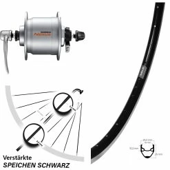 Vorderrad 28 Zoll Ryde Andra 20 Shimano DH-C3000-3N