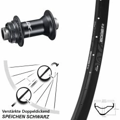 29 Zoll Vorderrad Ryde Edge M30 OS Mit Shimano Deore XT HB-M8110