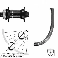 Dt-swiss 28/29 Zoll Laufrad Shimano 105 HB-R7070 DT Swiss R 500 Disc