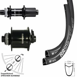 Dt-swiss 28 Zoll Laufradsatz DT Swiss RR 511 Shimano 105 Dynamo Centerlock