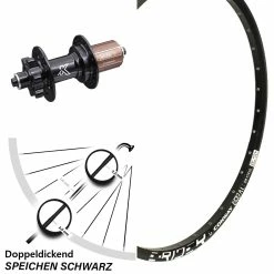 Mach1 26 Zoll Hinterrad KX-M Mach 1 Magma