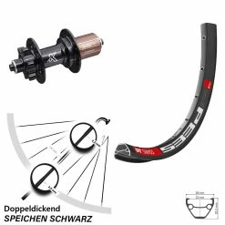 Dt-swiss 29 Zoll Hinterrad KX-M 6-loch DT Swiss 533 D 10-fach