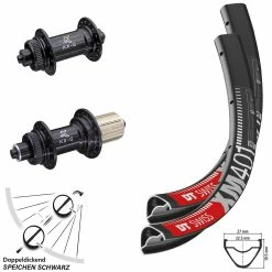 Dt-swiss Laufradsatz 29 Zoll DT Swiss XM 401 KX-G Nabe Schnellspanner 11-fach Centerlock