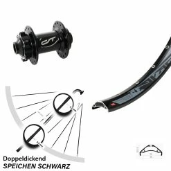 Contec FR X20 Rodi TRYP 35 Vorderrad 27,5+ Zoll Steckachse 20/110 Mm