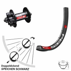 Dt-swiss 27,5 Zoll Vorderrad DT Swiss 533 D Mit 370 Nabe 6-Loch
