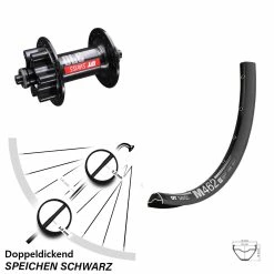 Dt-swiss 27,5 Zoll Vorderrad DT Swiss 370 Mit M 462 Felge