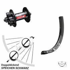 Dt-swiss DT Swiss E 532 Vorderrad 27,5 Zoll 370 6-Loch Nabe
