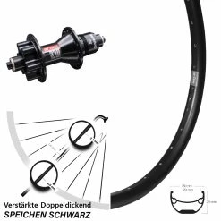 29 Zoll Laufrad Mit DT Swiss 370 6-Loch Ryde Andra