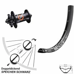 Dt-swiss Vorderrad 29 Zoll DT Swiss M 502 Und 350 QR