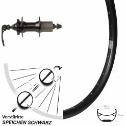 Hinterrad 27,5 Zoll Ryde Andra 29 Mit Novatec Nabe 5/135 Mm 8-11 Fach